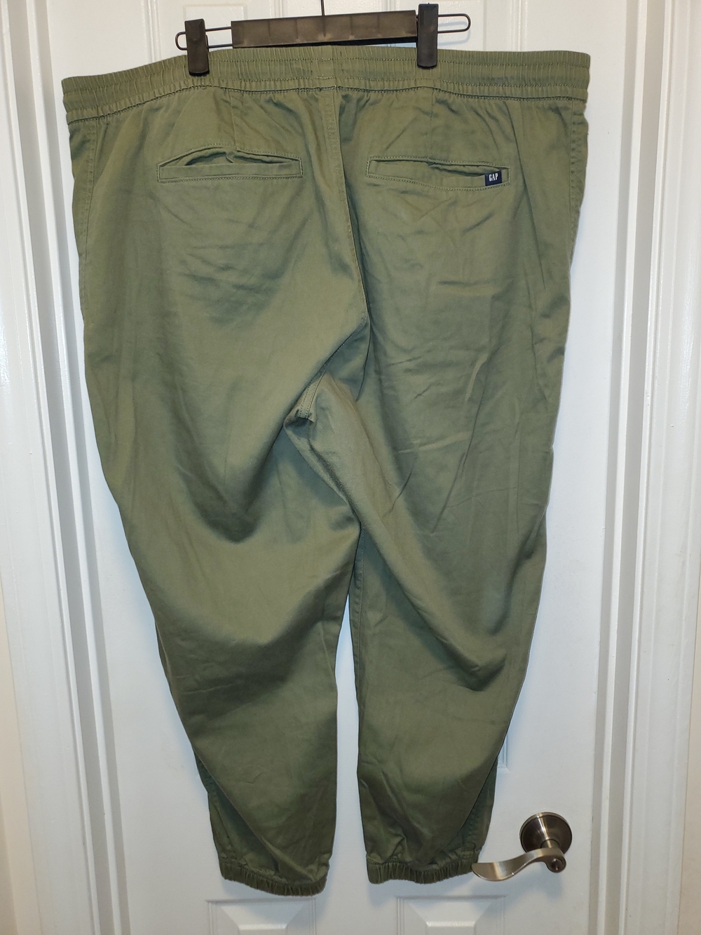 GAP Olive Drawstring Pants - Picture 2 of 5